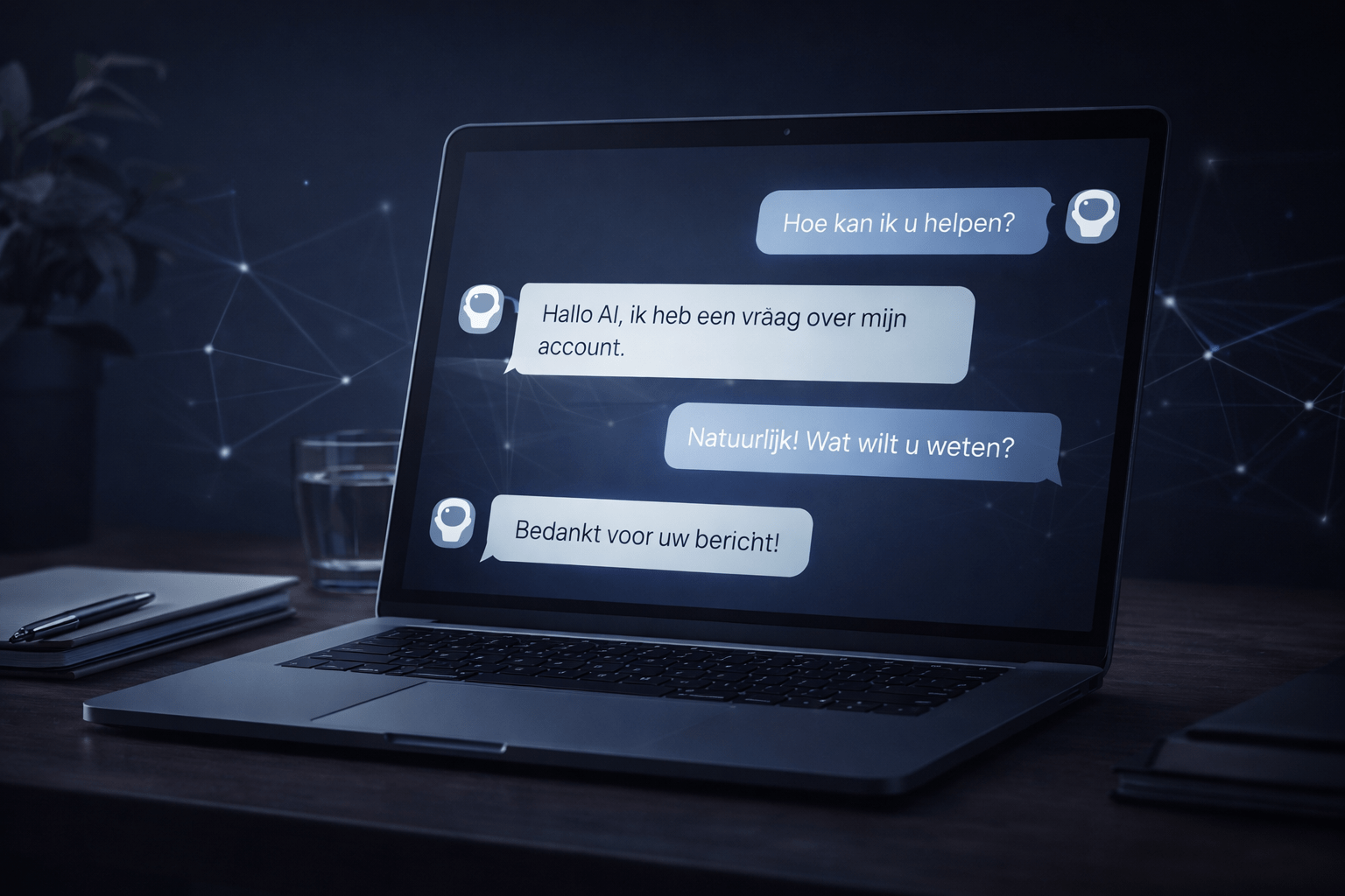 AI chatbot voor bedrijven — JDA Solutions automatiseert klantenservice